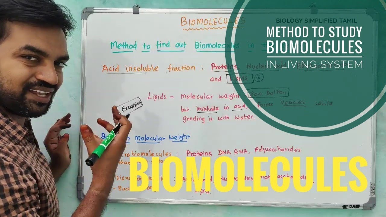 Biomolecules | Introduction | Senthilnathan