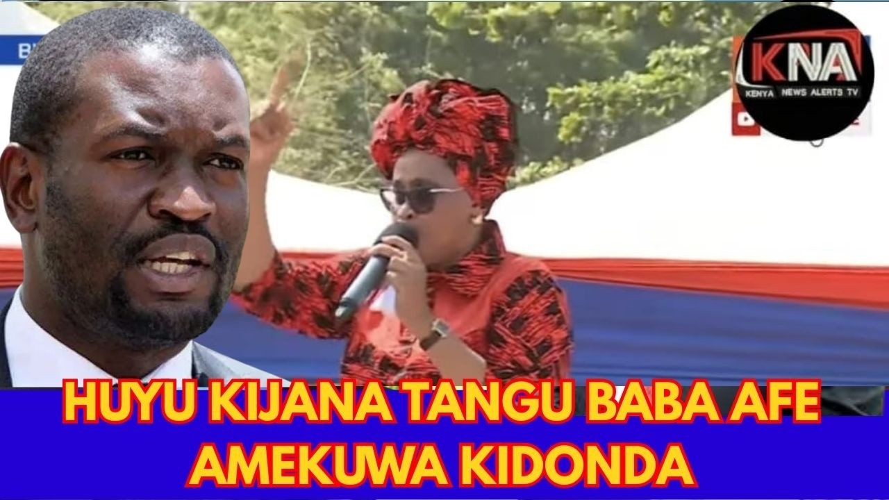 HUYU KIJANA SIFUNA TANGU BABA AFE, AMEKUWA AKITAKA KUONGOZA KILA KITU KAMA ALIYEMILIKI ODM