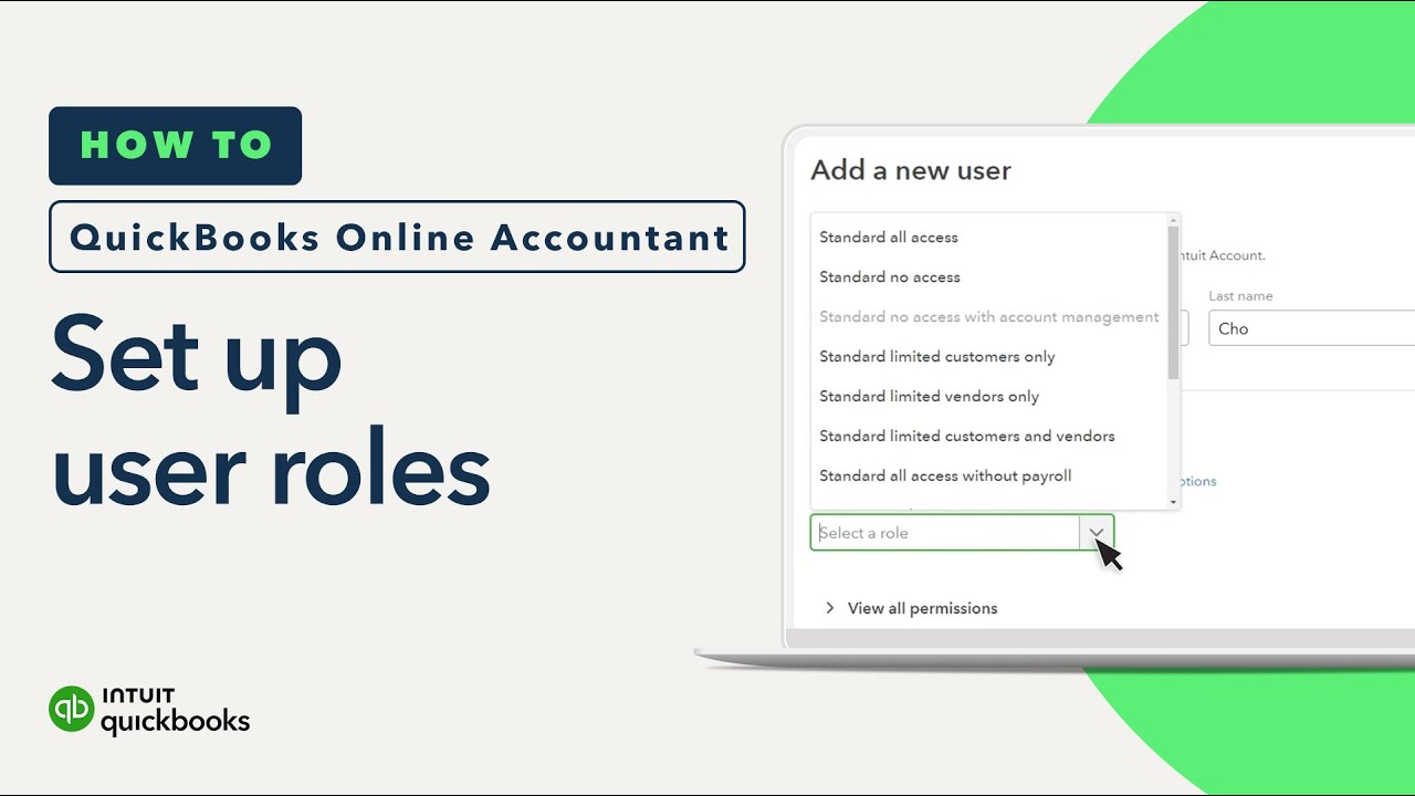 How to set up user roles in QuickBooks Online Accountant