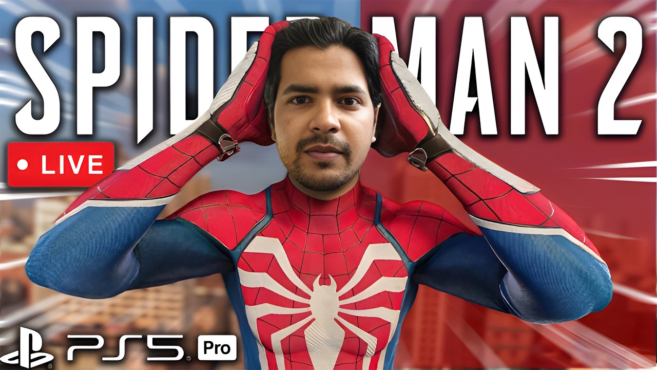 PLAYING SPIDER-MAN 2 FOR THE FIRST TIME! (Blind Walkthrough) [PS5 Pro]