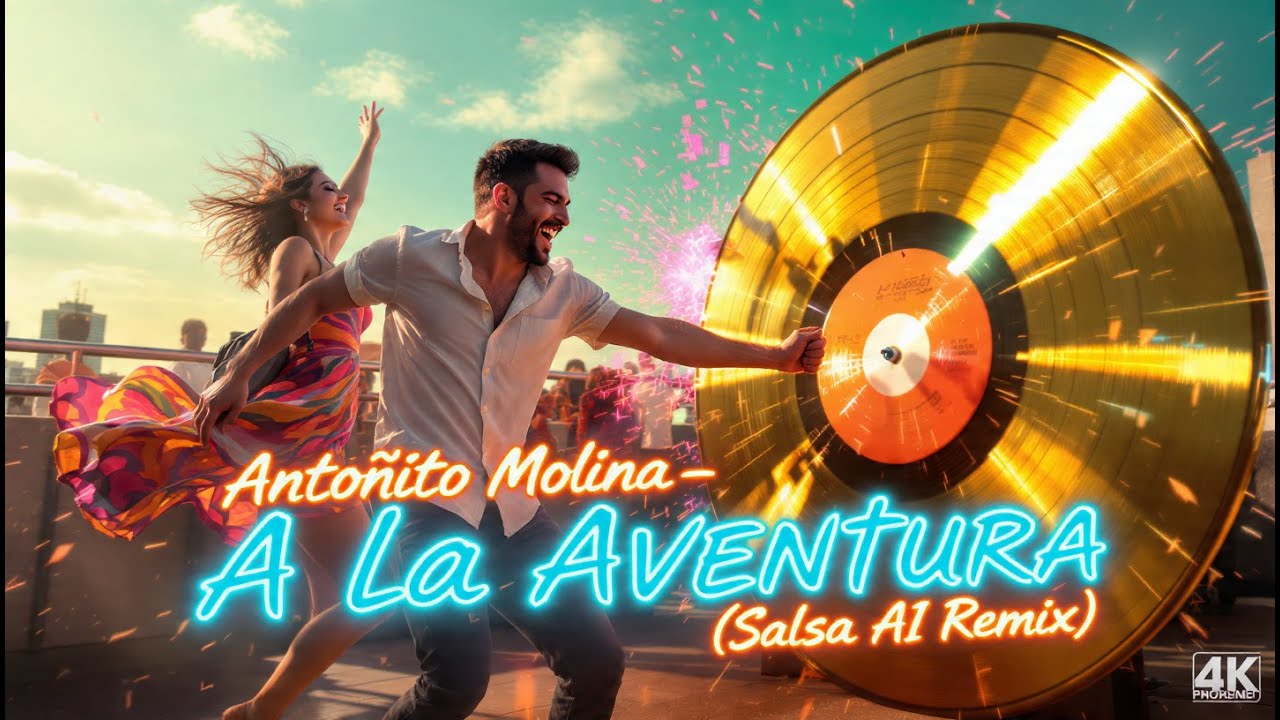Anto&ntilde;ito Molina - A la Aventura 🚌🔥 (Salsa AI Remix 2025) #Mamisalsa #SalsaAI