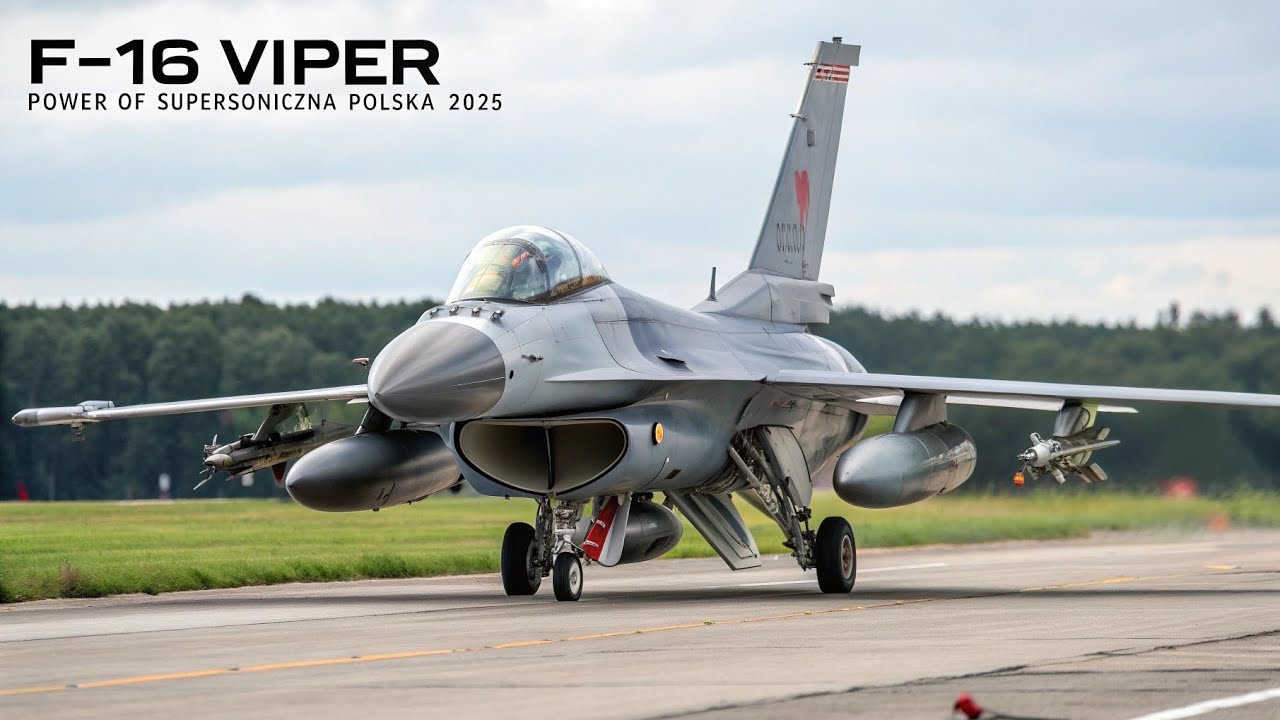 Supersoniczna Polska 2025 🚀✈️ &ndash; F-16 Viper Power | Oficjalne Ujawnienie 🔥🇵🇱