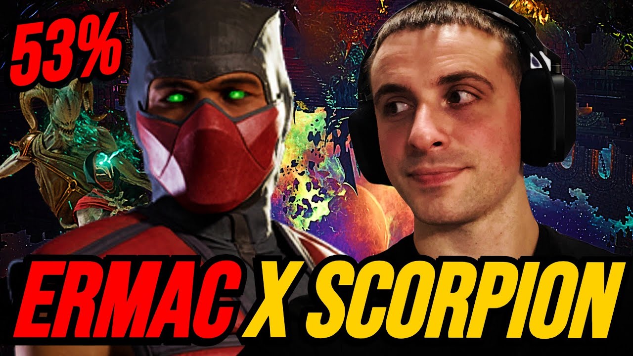 ERMAC IS FIGHTING WITH FIRE!: MORTAL KOMBAT 1! (ERMAC X SCORPION GAMEPLAY)