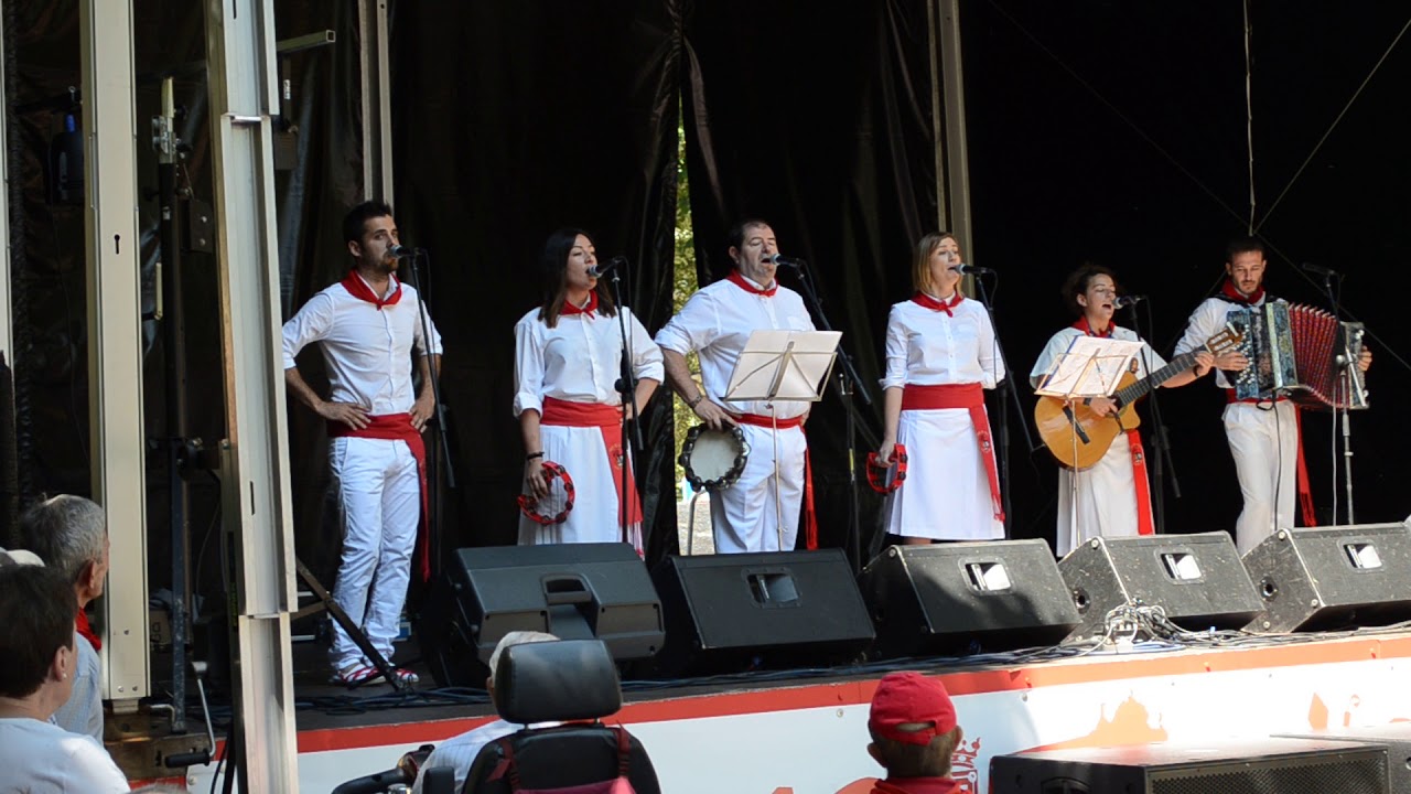 Jotas * El Ebro guarda silencio * Voces del Ebro * Concierto Paseo Sarasate de Pamplona