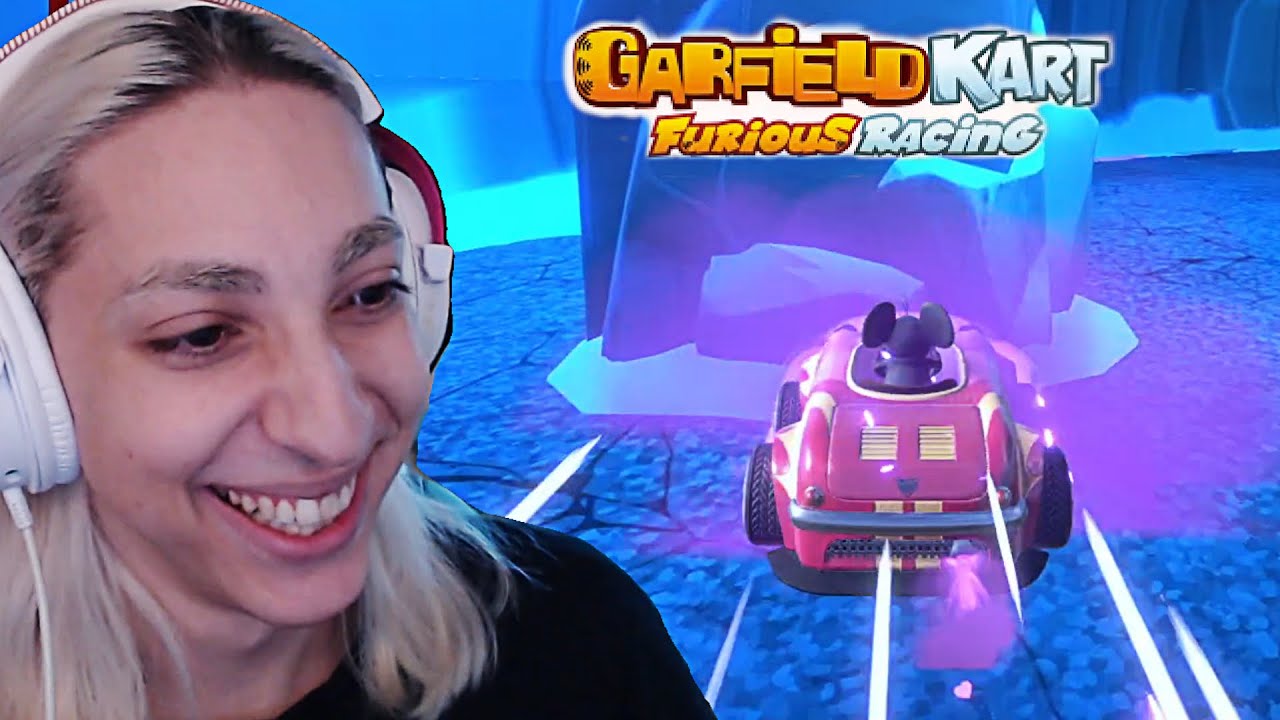 BEAMOM JOGANDO GARFIELD KART ft. Malena0202 e MoonKase