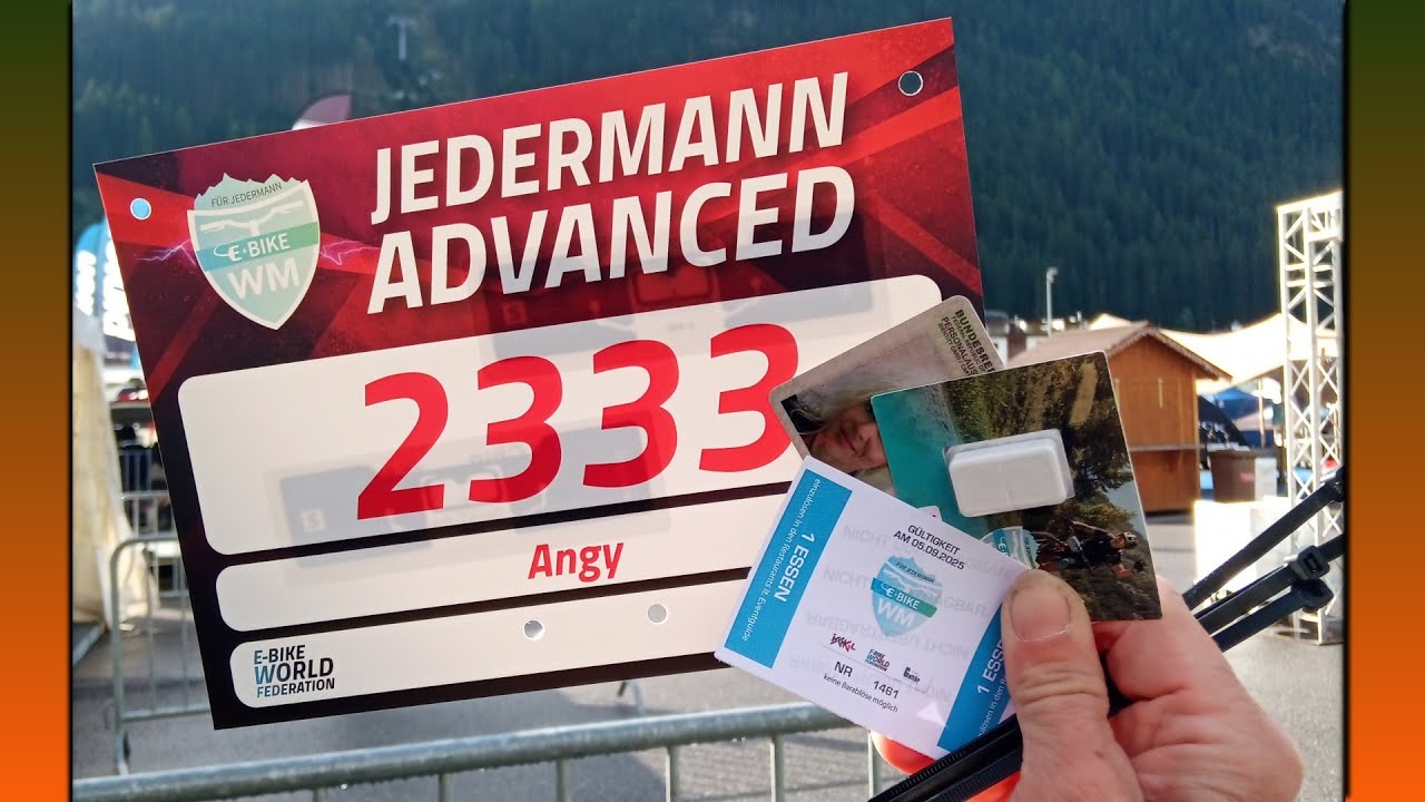 E-Bke WM - ADVANCED Strecken-Check - Ischgl - 2025 (Tag 2) #bike #mtb #love