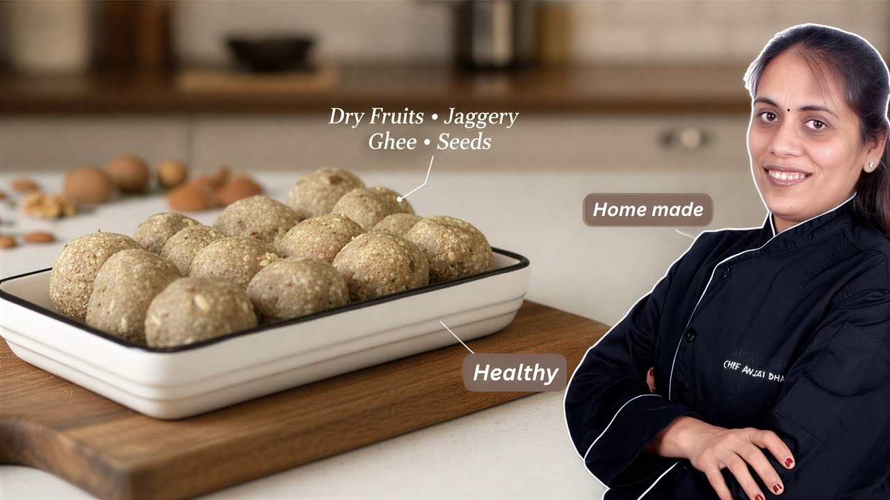 Healthy Immunity Booster Laddoo | Chef Anjali
