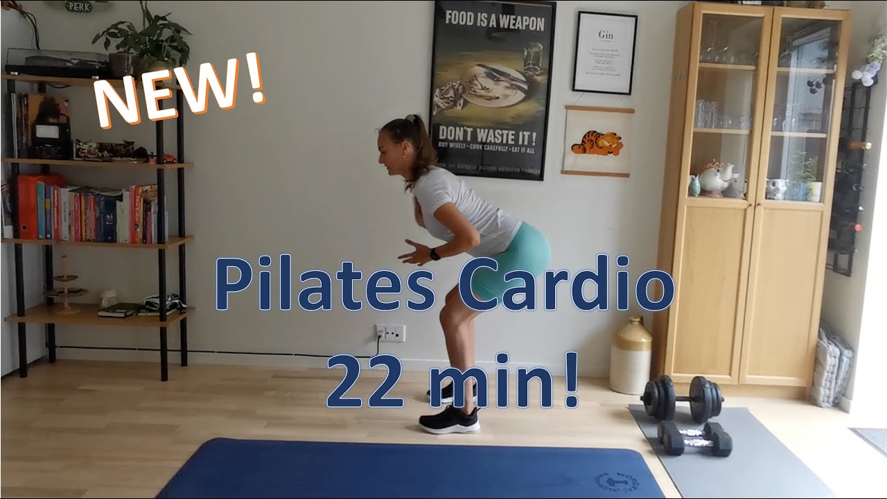 Beginner Total body Pilates cardio 22 minutes