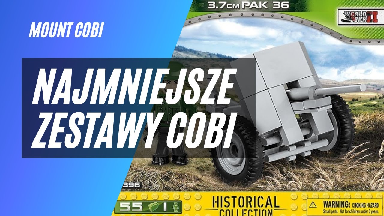 NAJMNIEJSZE ZESTAWY COBI