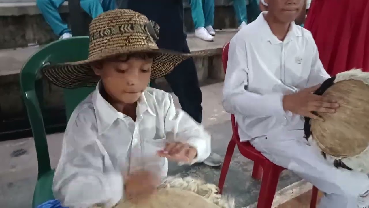 Centro de Interés en Danzas folclóricas de la I.  E. N° Dos, sede La Inmaculada, Maicao, La Guajira.