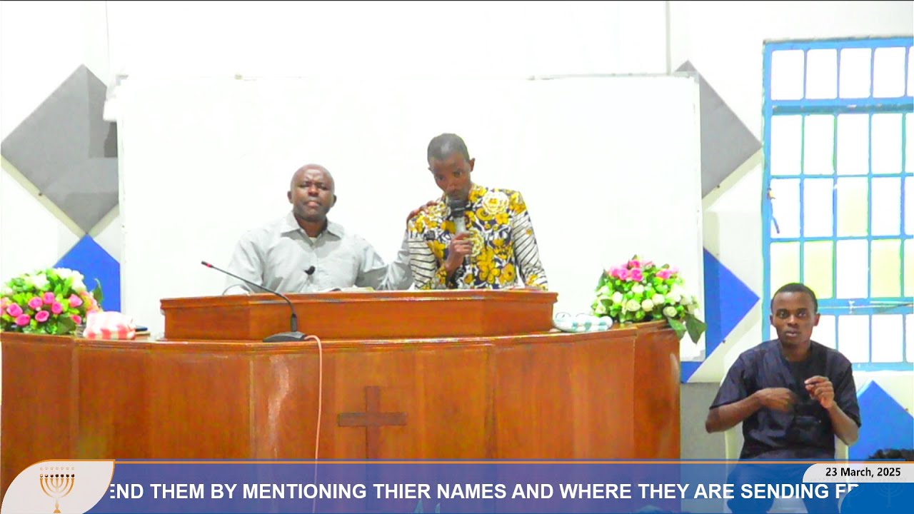 Gisenyi Christian Assembly - 23 March, 2025 - Brother PACIFIE Philemon From Kisaka/Lubero