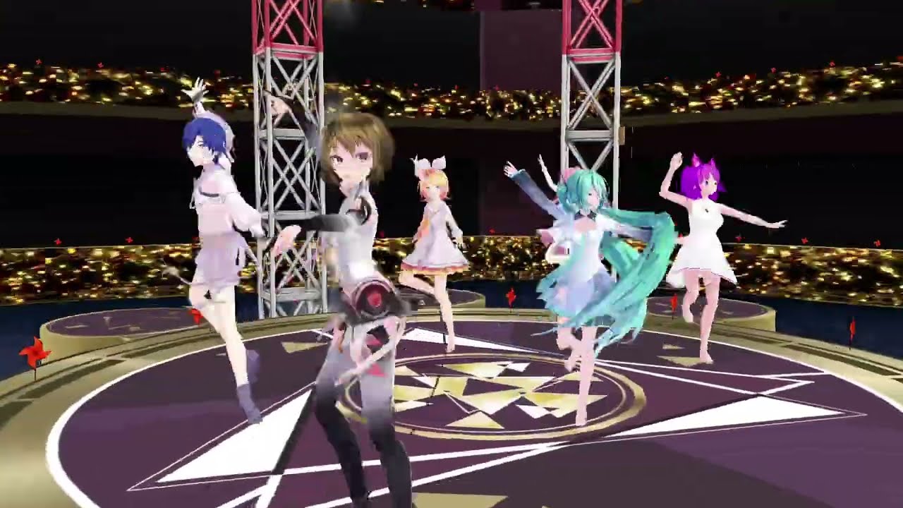 [MMD PJSK] Senbonzakura - Kurousa-P | SakiMaster1, Miku, Rin, Luka, Meiko, Kaito