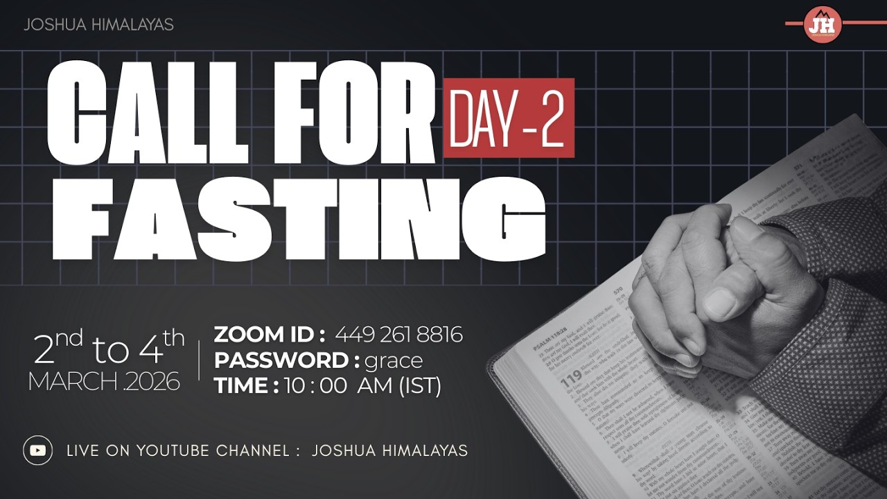 3rd March 2026 II Fasting Day 2 II LIVE