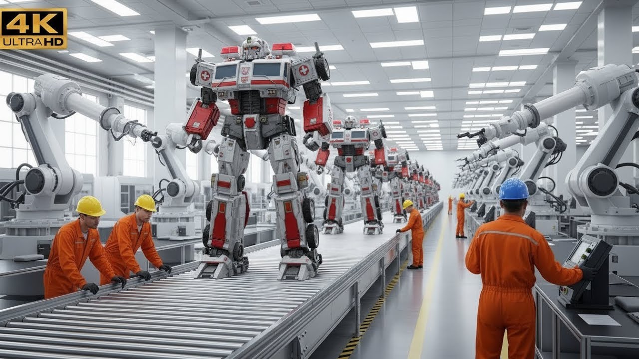 Inside a Mega Ratchet Factory – How Transformers Robots Are Mass Produced