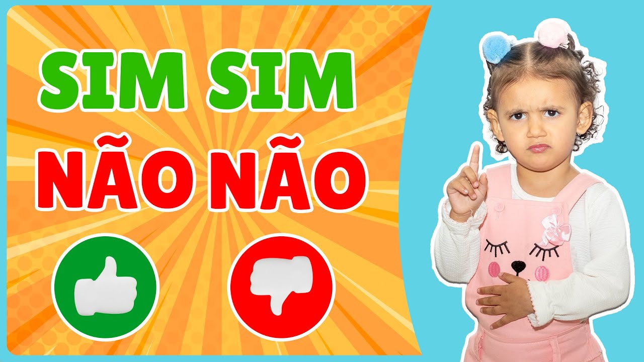 SIM e N&Atilde;O - M&uacute;sica Infantil Educativa | Alice Macedo