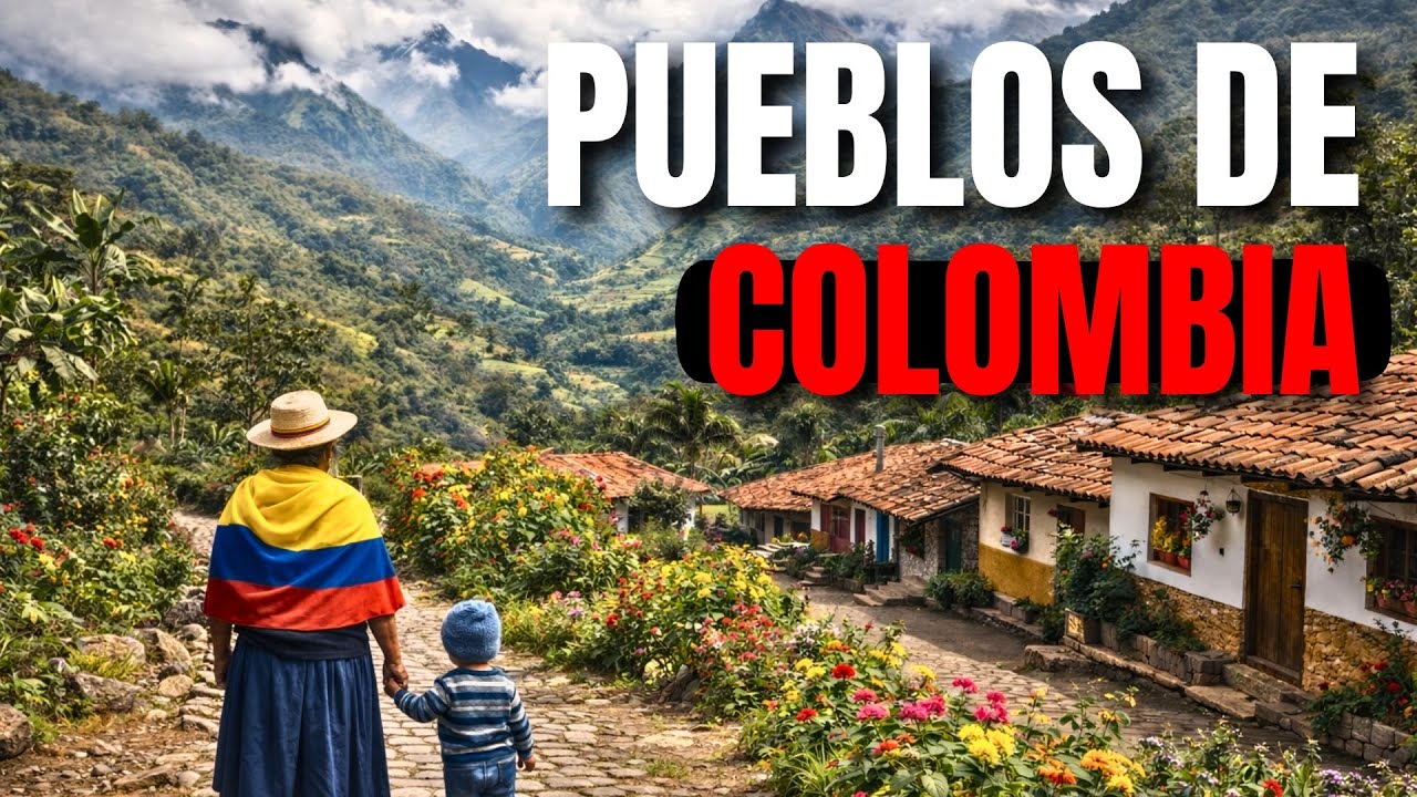 Así es la vida en los PUEBLOS MÁS HERMOSOS de COLOMBIA