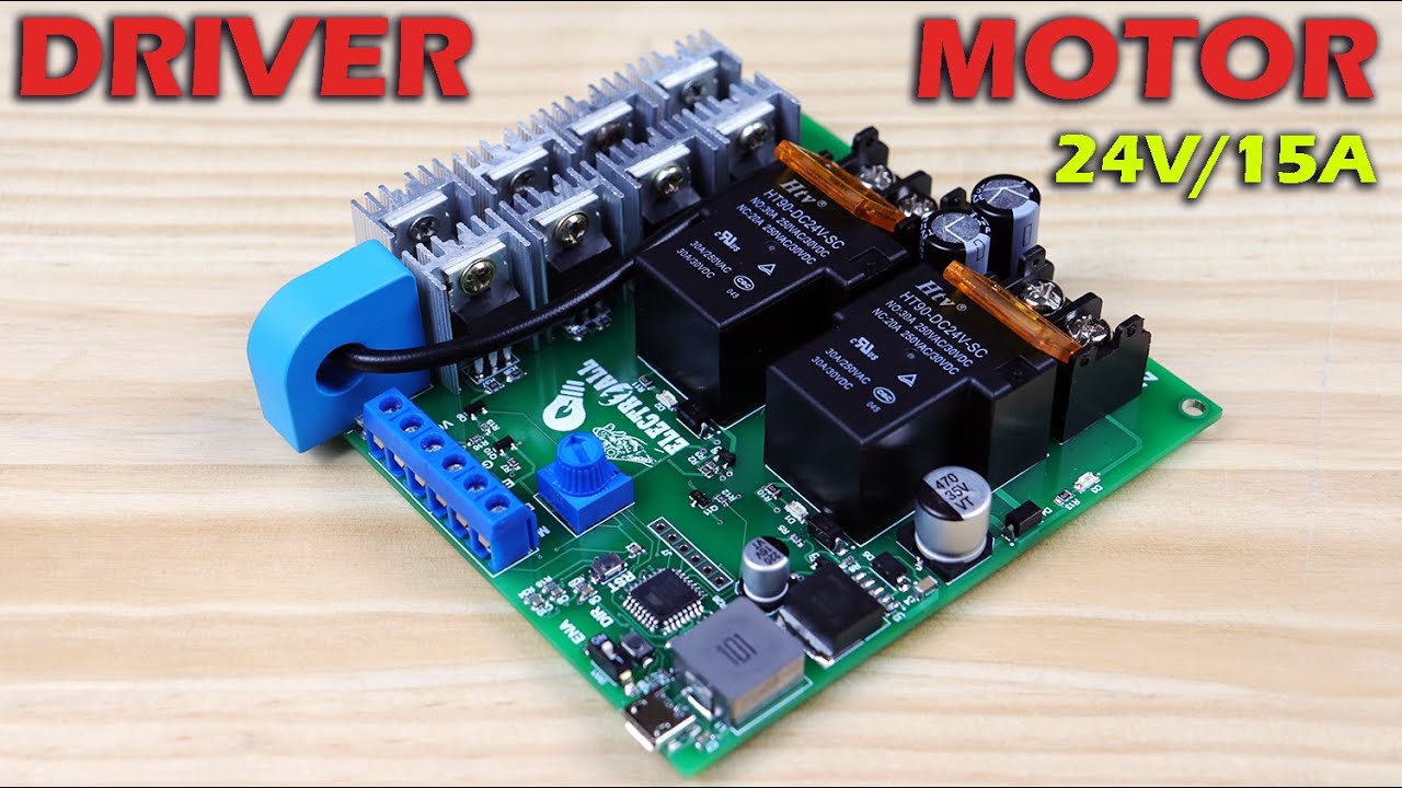 COMO HACER UN CONTROLADOR DE MOTOR DE POTENCIA CAPAZ DE SOPORTAR HASTA 15Amperios + ARDUINO INCLUIDO