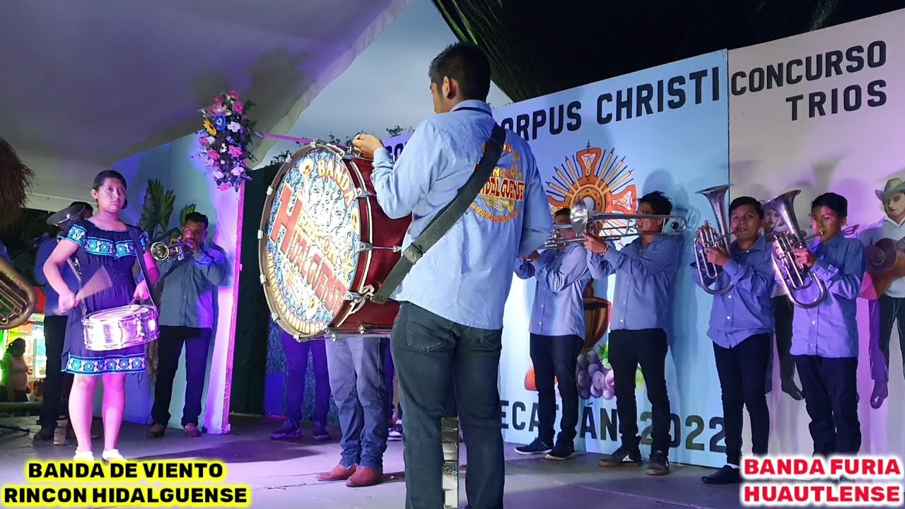 LO MEJOR DE LA BANDA RINCON HIDALGUENSE  Y BANDA DE VIENTO FURIA HUAUTLENSE  2022