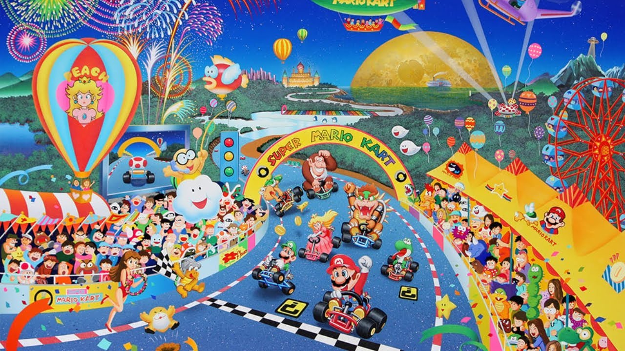 MKW Mix- work/study FAST!! [Super Mario Kart Remixes]