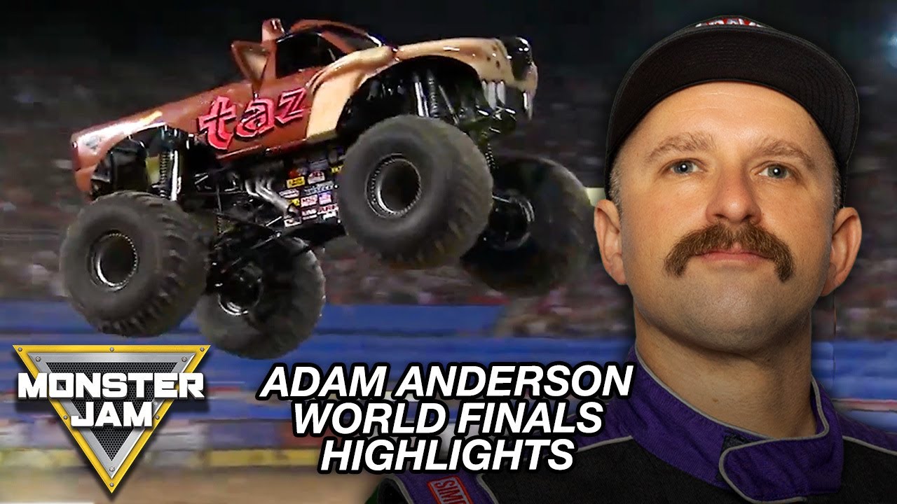 Memorable World Finals Moments From Adam Anderson | Monster Jam
