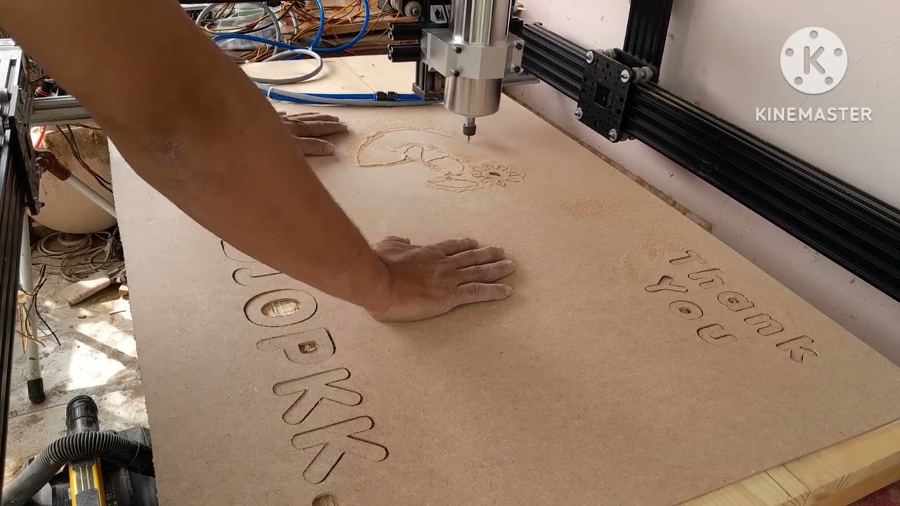 mini cnc diy แนะนำการประกอบเครื่อง mini cnc และสาธิตการใช้งานเบื้องต้น #woodwork by พงษ์ชัย