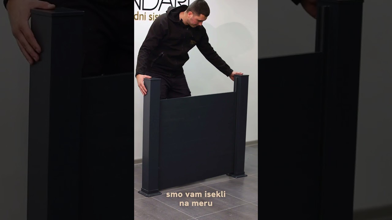 Upustvo za montiranje aluminijumske ograde - 
