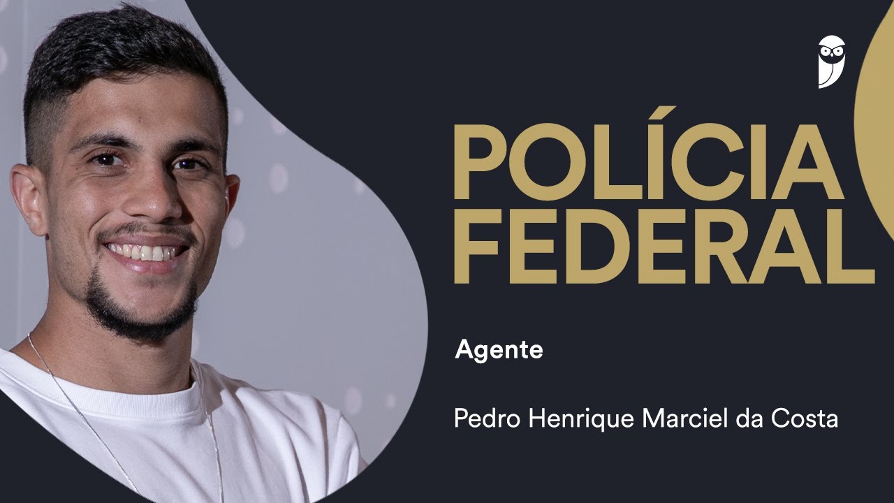 PF: Conheça Pedro Marciel, aprovado para Agente de Polícia Federal