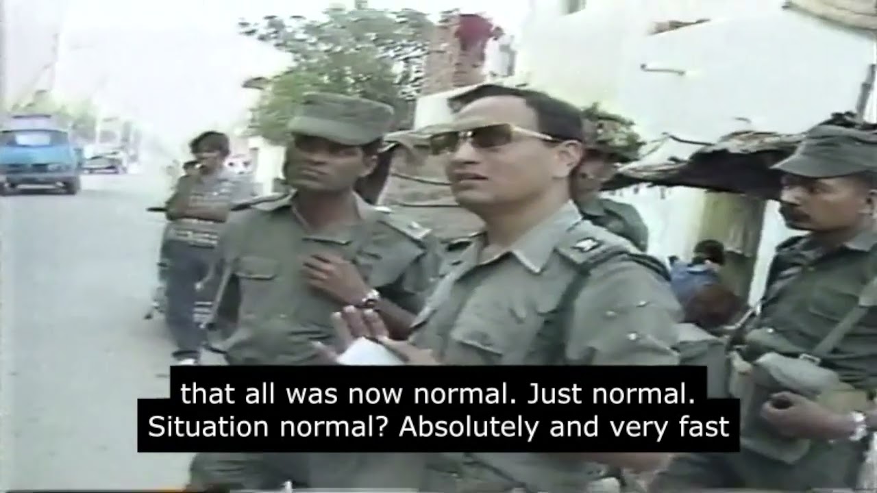 4 November 1984 ITN report from India.