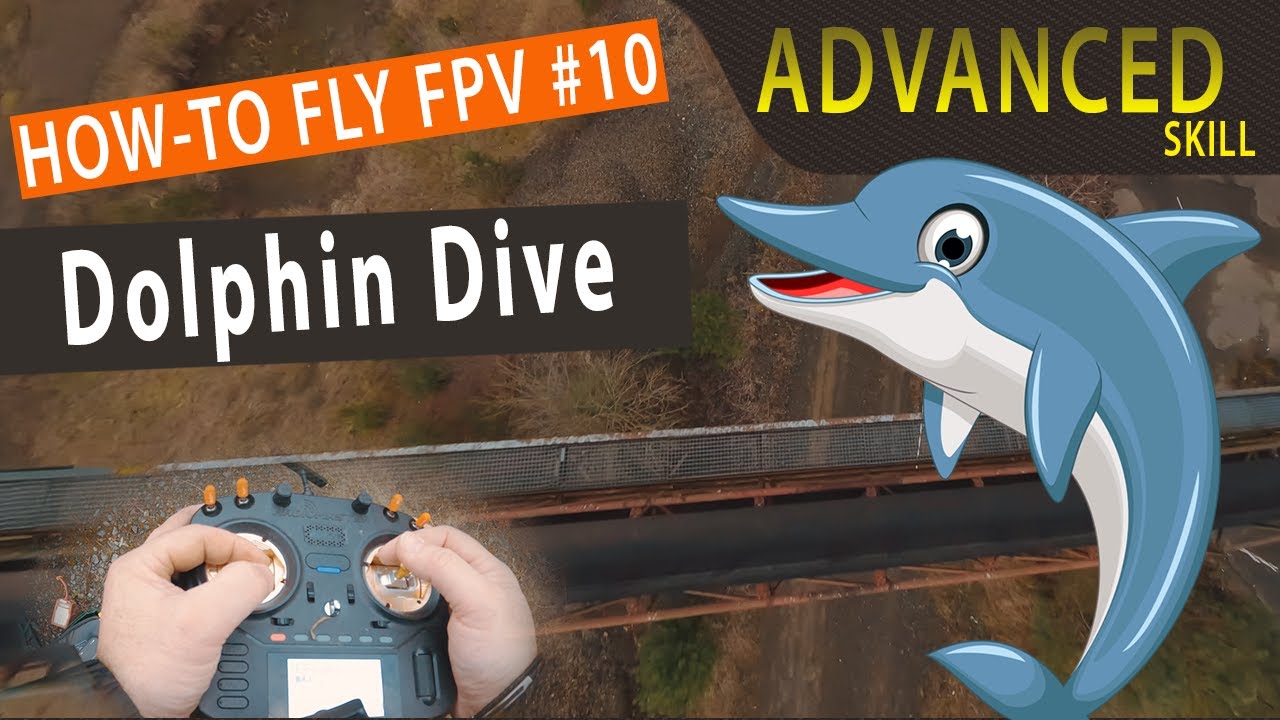 🐬 FPV Trick Tutorial: Dolphin Dive | Eine Matty Flip Variation