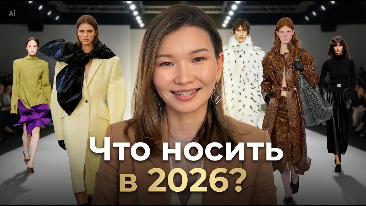 5 главных трендов 2026, которые стоит носить
