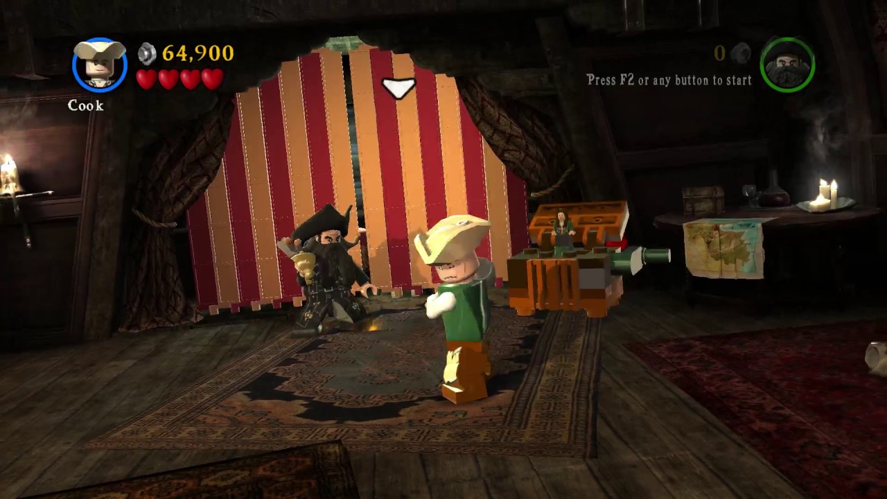 Lego Pirates Of The Caribbean - Queen Anne's Revenge (Free Play #2)