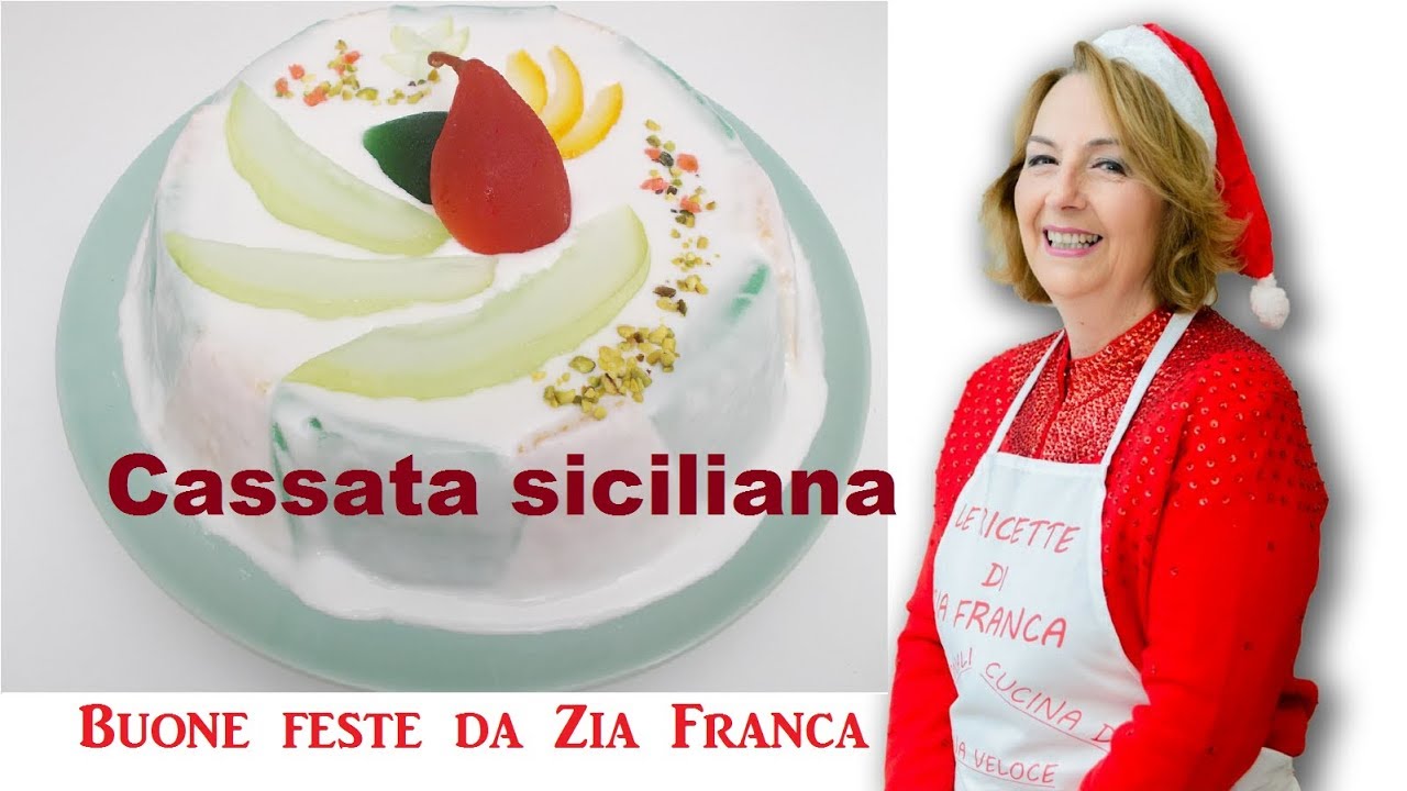 😍 CASSATA Сицилийская королева 🍰 Le ricette di zia Franca