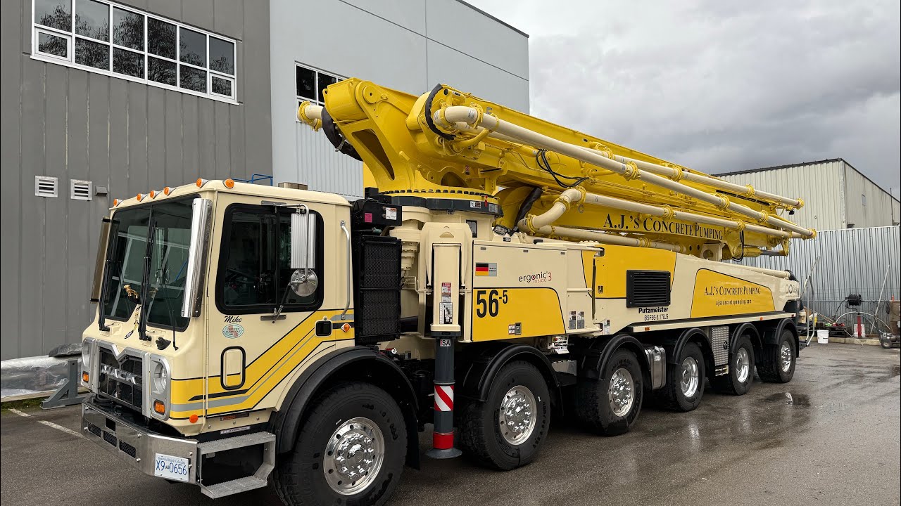 Taking delivery of a BRAND NEW PUTZMEISTER CONCRETE PUMP!!!