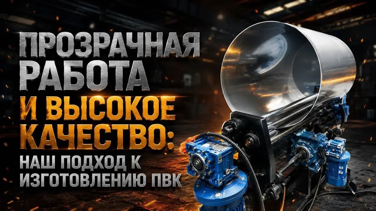 Прозрачная работа и высокое качество: наш подход к изготовлению ПВК 