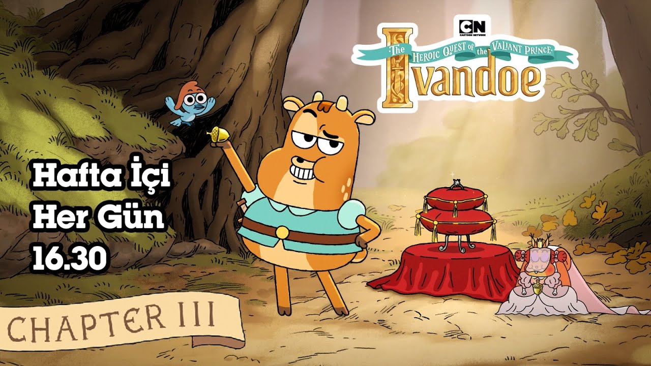 CESUR PRENS IVANDOE | TV'DEN ÖNCE YOUTUBE'DA | Efsanevi Tavşan | TAM BÖLÜM | Cartoon Network Türkiye
