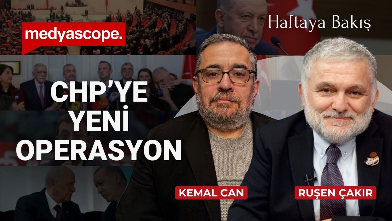 CHP'ye operasyonlar s&uuml;r&uuml;yor | S&uuml;re&ccedil;te duraklama devri | İran savaşı ve T&uuml;rkiye #CANLI