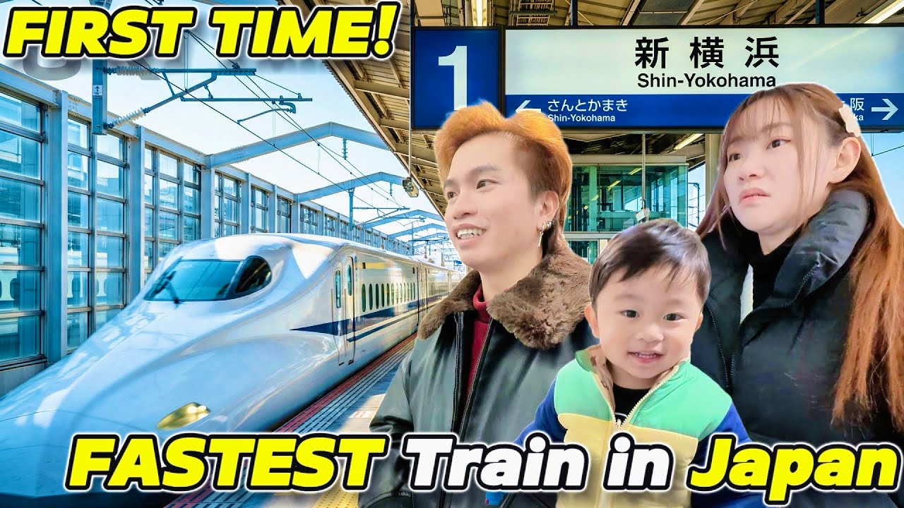 Dapat pala nag Reserve seat kami.FIRST TIME SA BULLET TRAIN!(Tokyo to Osaka)Escaping from Tokyo EP4