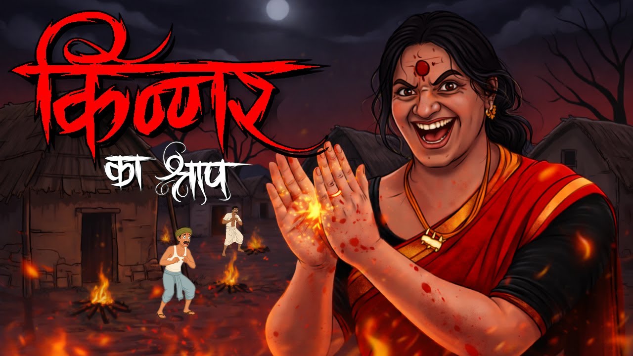 Kinner Ka Shrap |  गाँव का हर दूसरा बच्चा किन्नर | The Cursed Village | Horror Cartoon