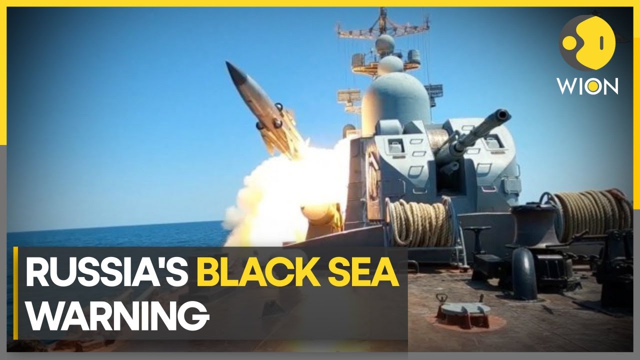 Russian navy fires rockets at targets in the Black Sea in warning to Ukraine | Latest News| WION