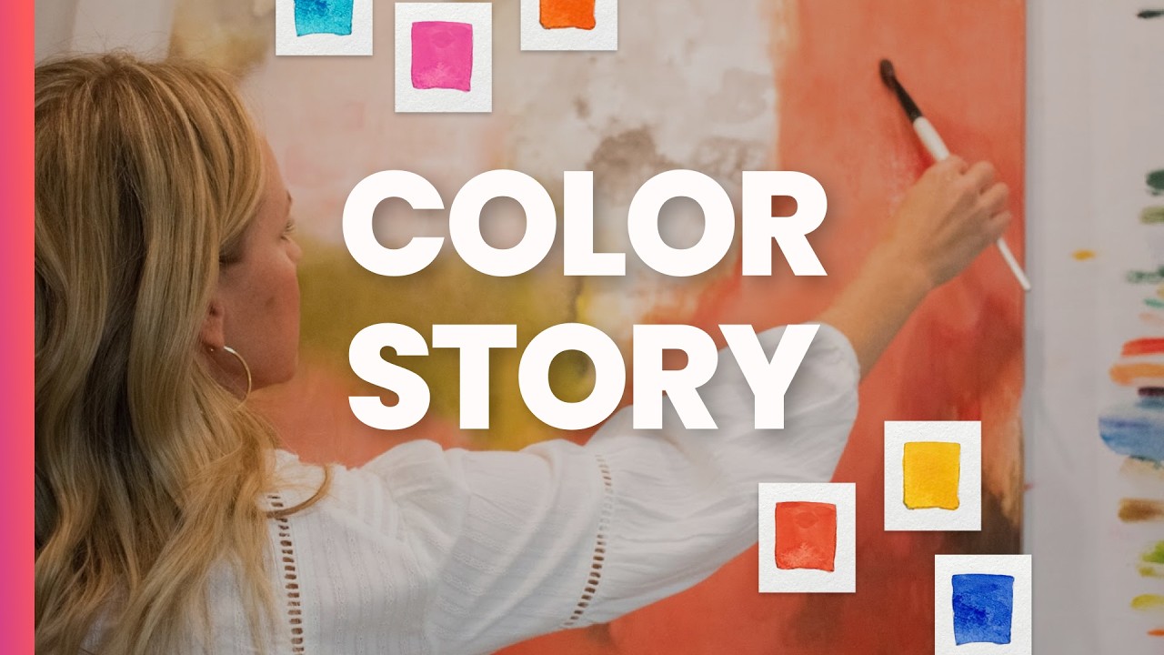 Create a Color Story BEFORE Starting Your Next Painting (Step by Step)
