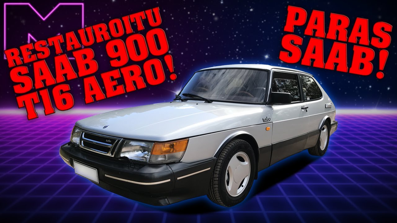 KOEAJOSSA - SAAB 900 T16 AERO (TURBO)  -87 (4K)