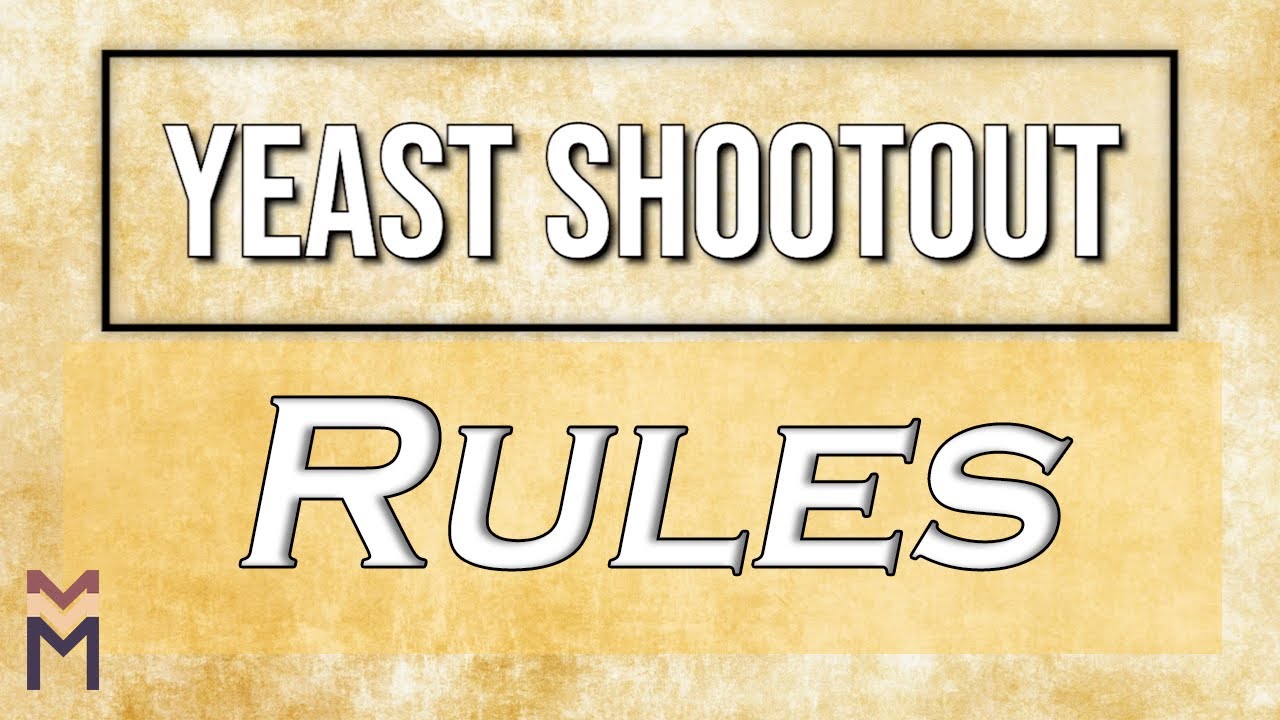 Yeast Shootout Rules