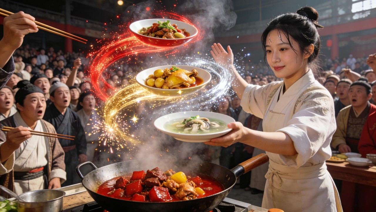 💦穿越窮農家，吃一顆蛋被鄰居撒潑！她靠美食逆襲成女老闆！#drama #精彩影视 #搞笑 #短剧 #movie #影视聚焦 #逆袭 #情感 #爱情 #chinesedrama