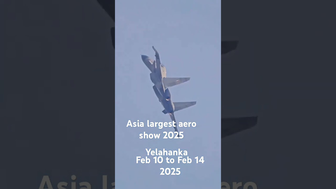 Asia largest aero show 2025. Yelahanka Bangalore #yelahanka #yelahankanewtown # Bangalore #show