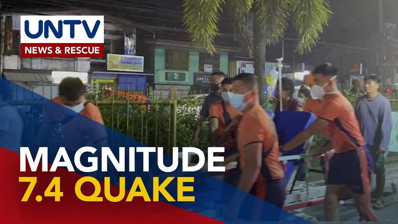 2, patay; 3, sugatan matapos tumama ang Magnitude 7.4 na lindol sa Surigao del Sur