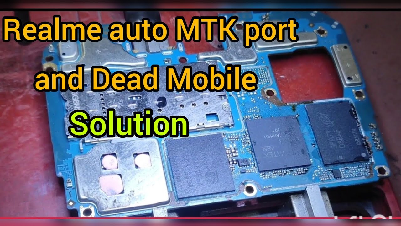 Realme mobile auto MTK Port solutions/Realme dead phone solution