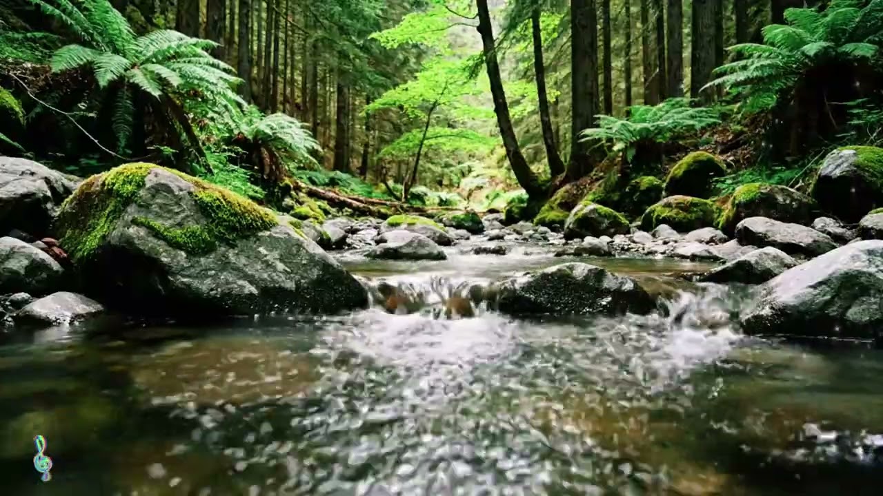 Beruhigende Lo-Fi Musik & Sanftes Flussrauschen 🌙 | 3 Stunden 12 Minuten Natur zum Einschlafen