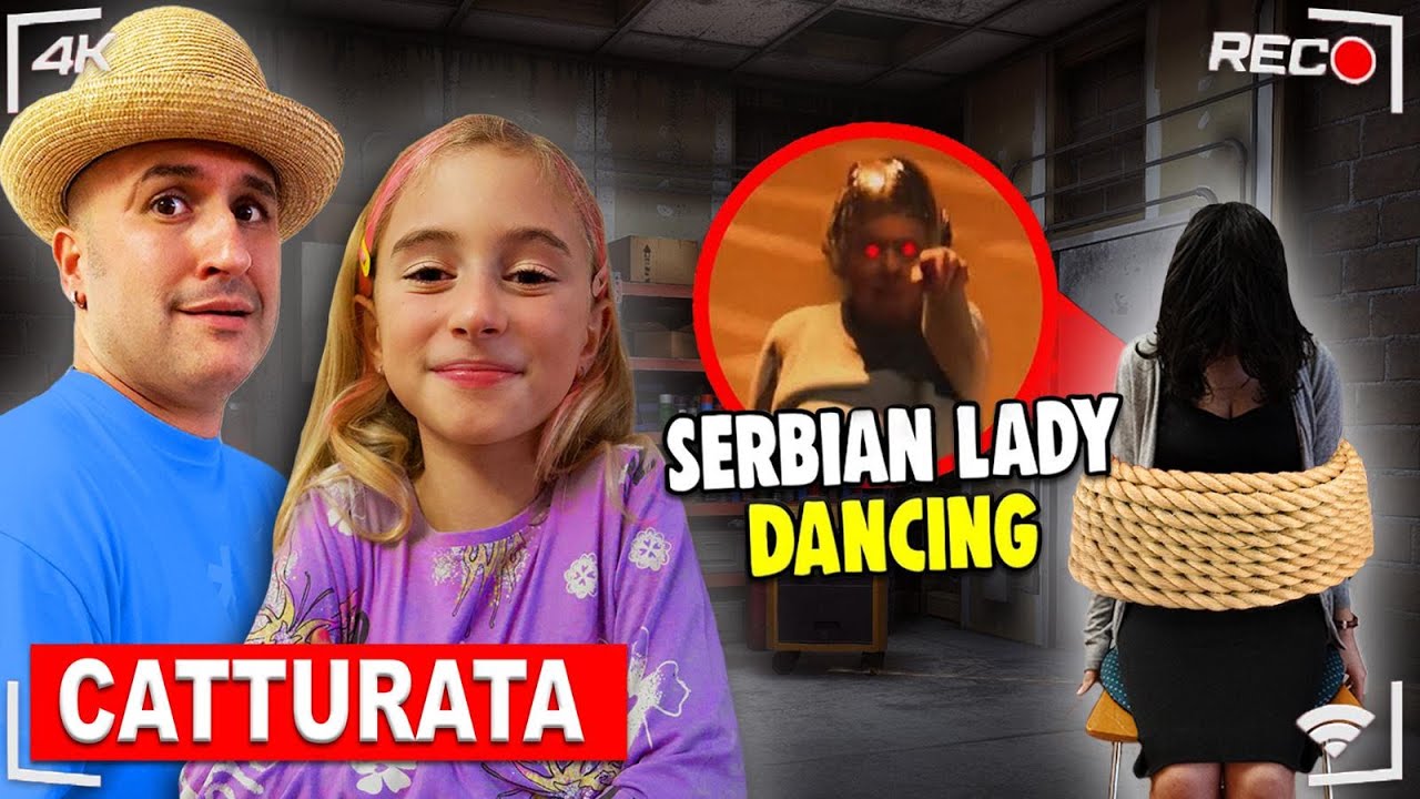 GIORGIA E PAPÀ SALVO CATTURANO LA DONNA MISTERIOSA! LA VERA DANCING SERBIAN LADY!