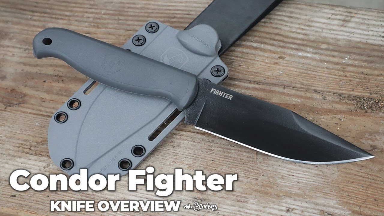 Condor Fighter Fixed Blade Knife | 5-Minute Review | Atlantic Knife