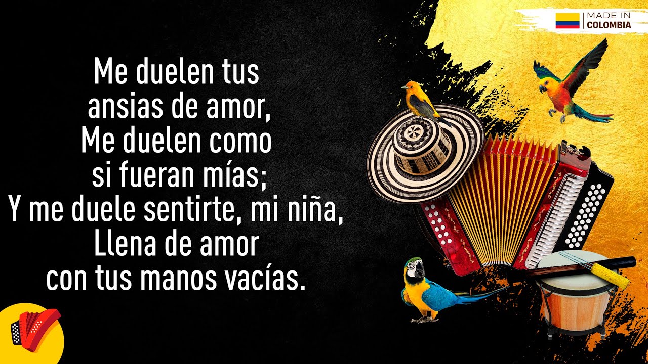 Muere Una Flor, Binomio De Oro, Video Letra - Sentir Vallenato